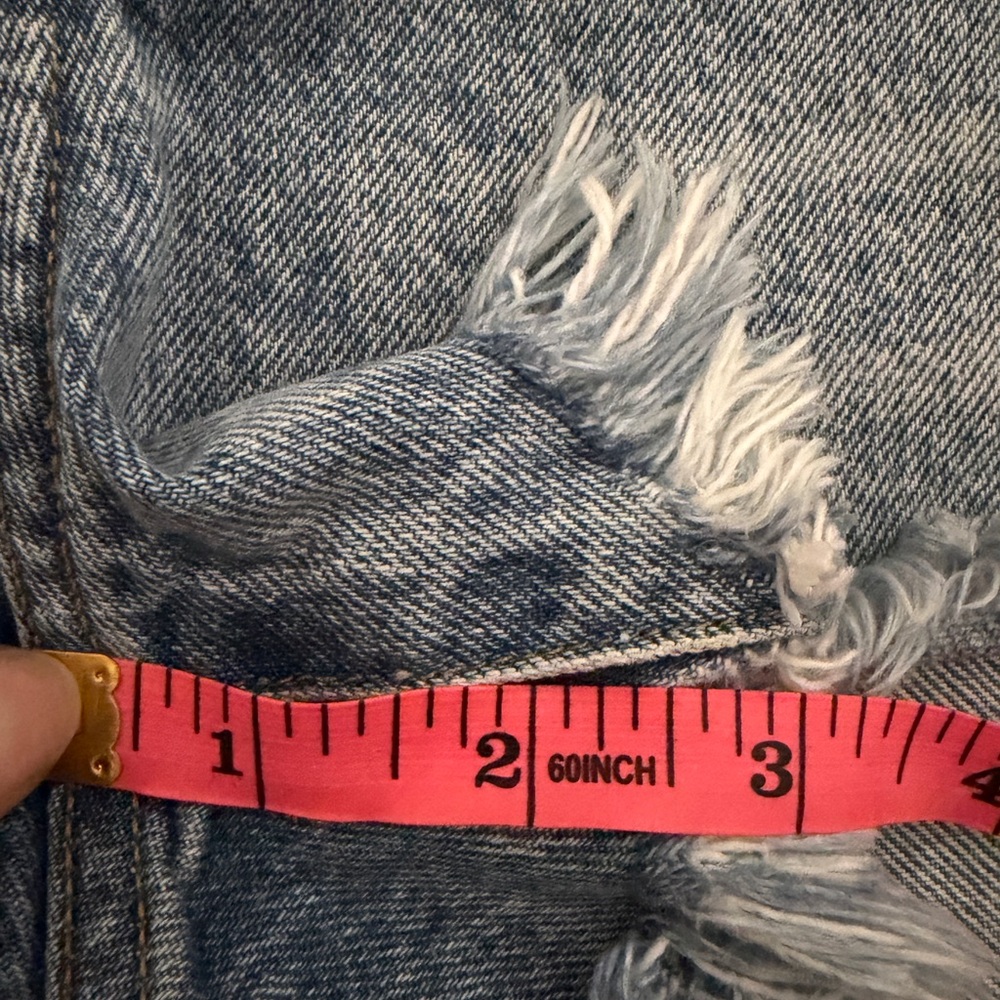 Agolde Parker denim shorts Size 24 - Picture 11 of 11